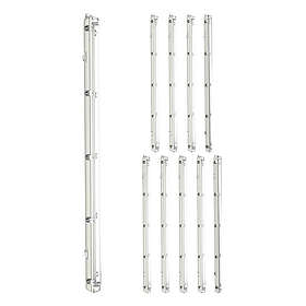 Poseidon Flerpack 10x Noxion LED Vattentät Allmänbruksarmatur Armatur V2.0 Passande för 1x120cm LED Rör