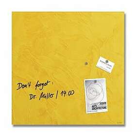 Sigel Glasmagnettavla Design Yellow Structure matt (B x H) 480 mm Gul GL293