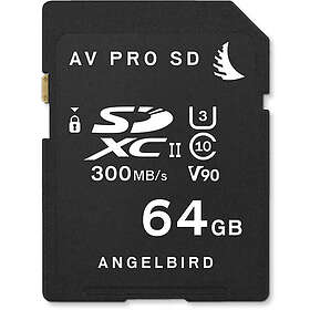 Angelbird UHS II 64 GB SDXC V90 Memory AVP064SDMK2V90