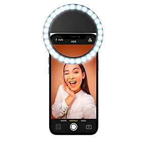 Cellularline Selfie Ring Pocker Universal ljusring