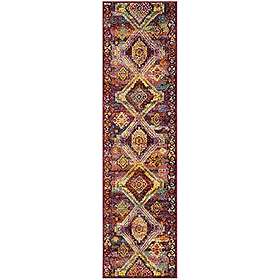 Safavieh Vibrerande vävda inomhusmattor i Savane-kollektionen, SVH622, i röd/lil