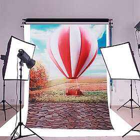 Insma 3,3x5ft Landskap Glitter Ballong Vinyl Fotografi Bakgrund Bakgrunder Fotostudio Prop