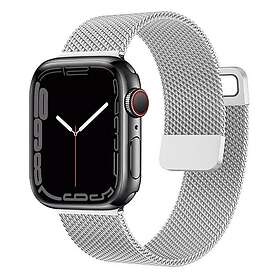 Milanese Armband Apple Watch 7 (41mm) Silver
