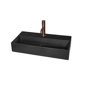 LH Tvättställ Salina 600x300 mm Matt Sort