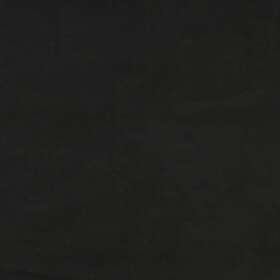 vidaXL Sänggavel med kanter svart 103x16x118/128 cm sammet 3119960