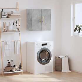 vidaXL Veggskap betonggrå 60x31x60cm Konstruert tre 829952