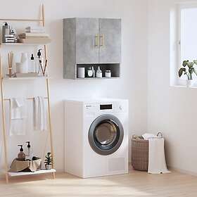 vidaXL Väggskåp betonggrå 60x31x70 cm konstruerat trä 829896