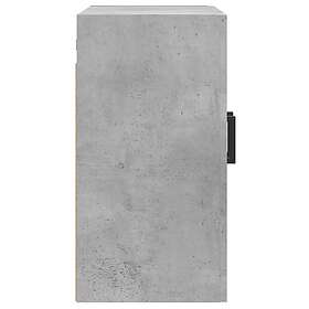vidaXL Väggskåp betonggrå 60x31x60 cm konstruerat trä 829968