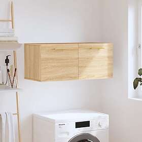 vidaXL Väggskåp sonoma-ek 80x36,5x35 cm konstruerat trä 830063