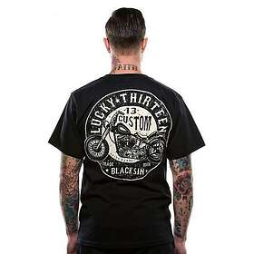 Lucky 13 Black Sin Short Sleeve T-shirt (Men's)