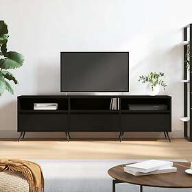 vidaXL Tv-bänk svart 150x30x44,5 cm konstruerat trä 831253