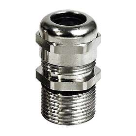 Rutab 1476035 Förskruvning lång gänga, mässing M32 x 14-21 mm