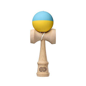 Kaizen Half Split Light Blue and Yellow Silk