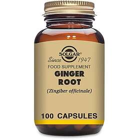 Solgar Ginger Root Ingefära, 100 Capsules