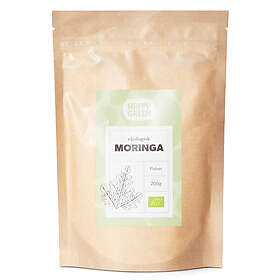 Happy green Moringa pulver, 200g ekologisk