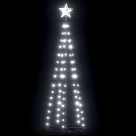 vidaXL 328689 Joulukuusio 70 Kylmän valkoista LEDiä 50x120 cm