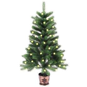vidaXL Plastgran Vihreä 90cm