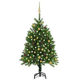 vidaXL Keinotekoinen kuusi Vihreä 120cm