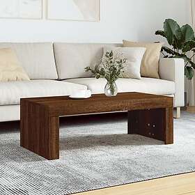 vidaXL Soffbord brun ek 102x50x36 cm konstruerat trä 823373