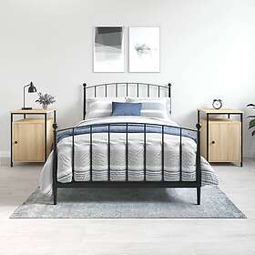 vidaXL Sängbord 2 st sonoma-ek 40x42x60 cm konstruerat trä 825866