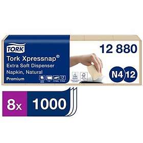 TORK Dispenserservett N4 2-lag Natur 16.5x21.3cm