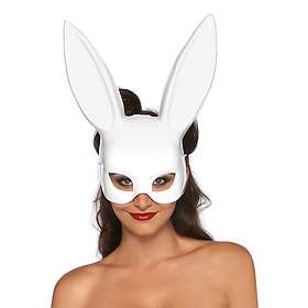 Deluxe Kanin Teatermask Vit One size