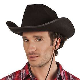 Rodeo Cowboyhatt Svart One size