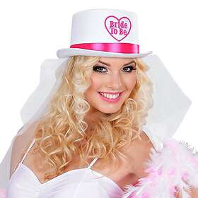 Bride To Be Hatt med Slöja One size