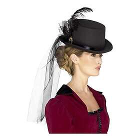 Smiffys Viktoriansk Höghatt Dam One size