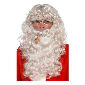 Smiffys Tomte Perukset Kostyme