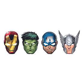 Globos Europe Ansiktsmasker Avengers 6-pack