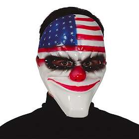 Fiestas Guirca Amerikans Clown Mask