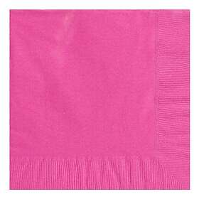 Unique Party Kaffeservetter Rosa 20-pack