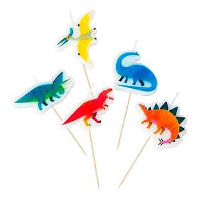 Talking Tables Tårtljus Dinosaurier 5-pack