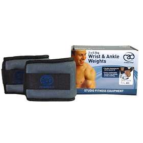 Yoga-Mad Wrist/Ankle Weights 2x0.5kg