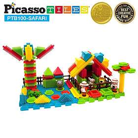 Picasso -Tiles Bristle Blocks 100 Bitar, Safari