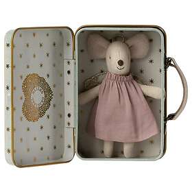Angel Mouse in Suitcase Maileg