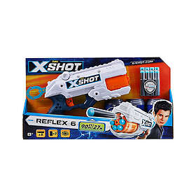 X-Shot Excel Reflex 6 med 16 skumpilar
