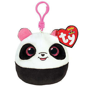 TY Squishy Beanies Clip Bamboo, Panda