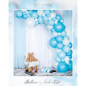 Ballongkungen Ballongbåge Baby Blue