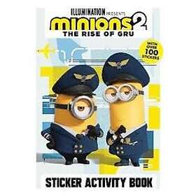 Minions: Minions 2: The Rise of Gru Official Sticker Activity Book