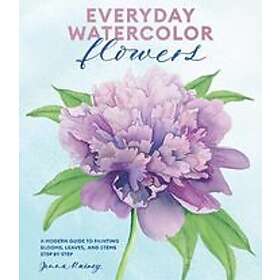 Everyday Watercolor Flowers Engelska EBook