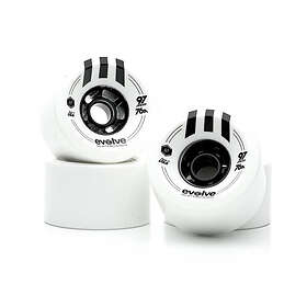 Evolve Skateboards GTR 97mm 76a White