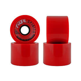 Free Wheels Wheel Spirits Red 70mm 78a