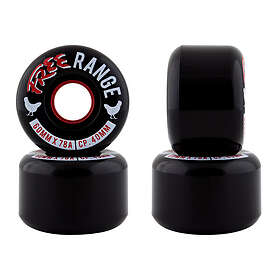Free Wheels Range Black 60mm 78a