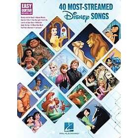 Hal Leonard Publishing Corporation: 40 Most-Streamed Disney Songs: Easy Guitar with Notes and Tab Songbook