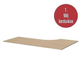 Lanab Design Bordsskiva L-skiva Vänstersvängt ek 1600x1200mm