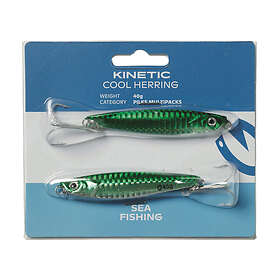 Kinetic Cool Herring 2pack 60g Green/Silver