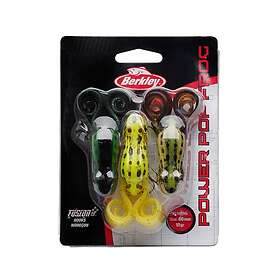 Berkley Betessortiment Power Pop Frog 3st