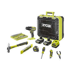 Ryobi RDD18-2C20TAH Borrskruvdragare inkl. tillbehör